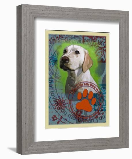 Labrador Retriever 2-Cathy Cute-Framed Giclee Print