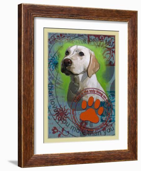 Labrador Retriever 2-Cathy Cute-Framed Giclee Print