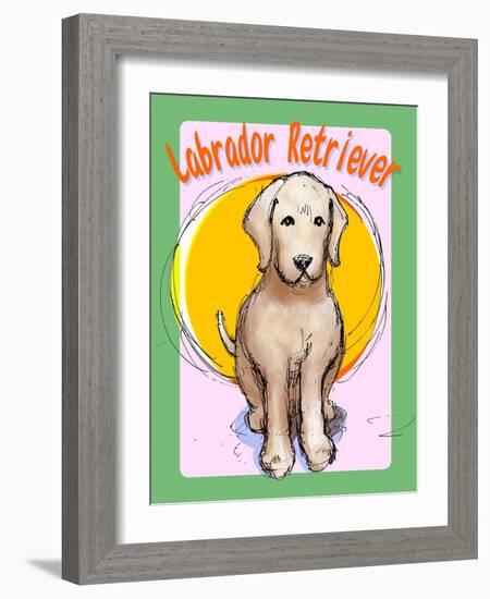 Labrador Retriever 3-Cathy Cute-Framed Giclee Print