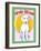 Labrador Retriever 4-Cathy Cute-Framed Giclee Print