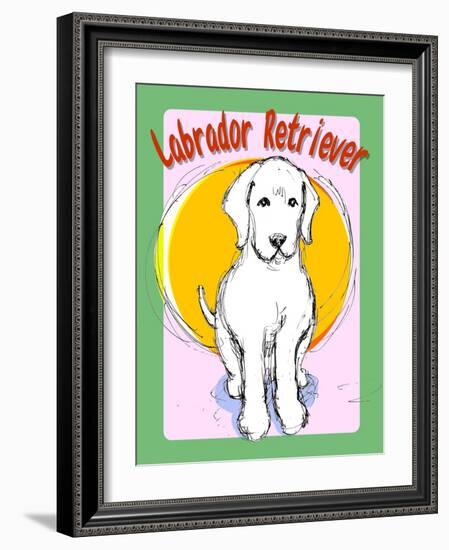 Labrador Retriever 4-Cathy Cute-Framed Giclee Print