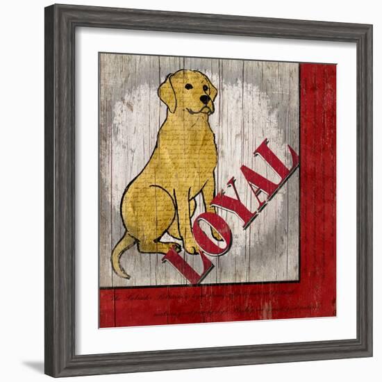 Labrador Retriever II-Karen Williams-Framed Giclee Print