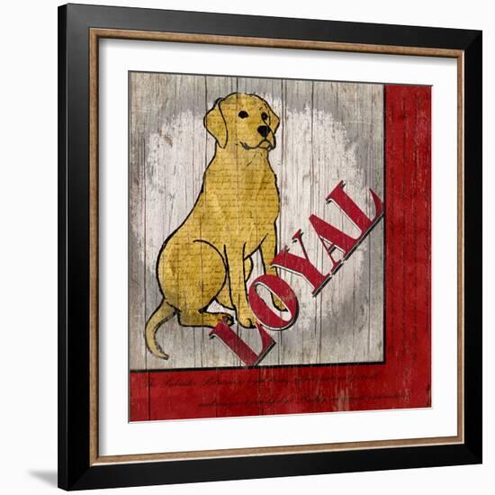 Labrador Retriever II-Karen Williams-Framed Giclee Print