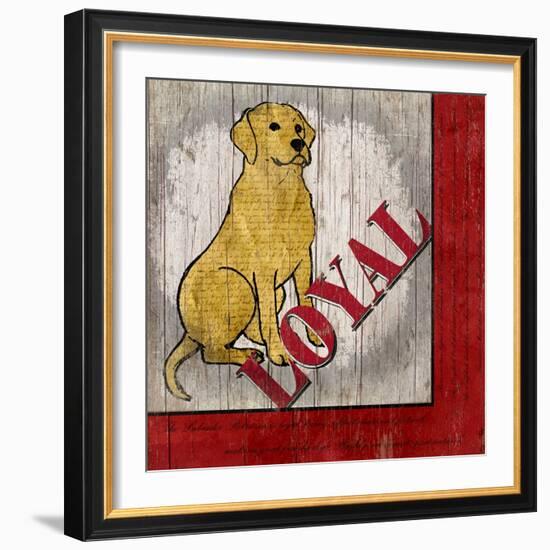 Labrador Retriever II-Karen Williams-Framed Giclee Print