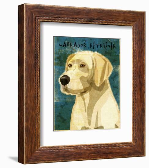 Labrador Retriever (NEW)-John W^ Golden-Framed Art Print