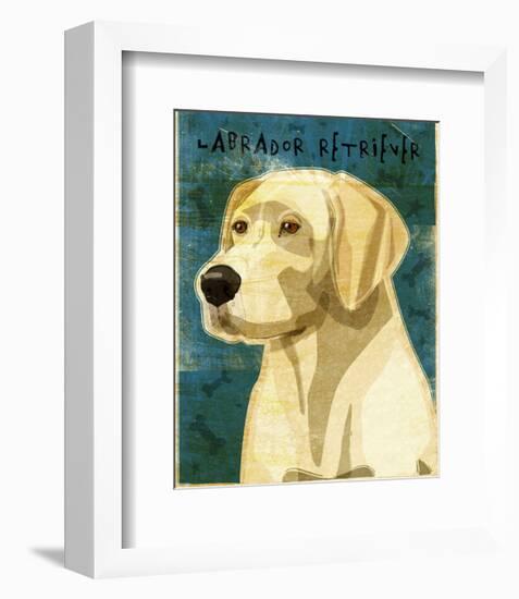 Labrador Retriever (NEW)-John W^ Golden-Framed Art Print