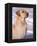 Labrador Retriever Portrait in Snow-Adriano Bacchella-Framed Premier Image Canvas