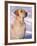 Labrador Retriever Portrait in Snow-Adriano Bacchella-Framed Photographic Print