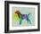 Labrador Retriever Watercolor-NaxArt-Framed Art Print