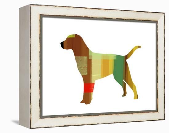 Labrador Retriever-NaxArt-Framed Stretched Canvas