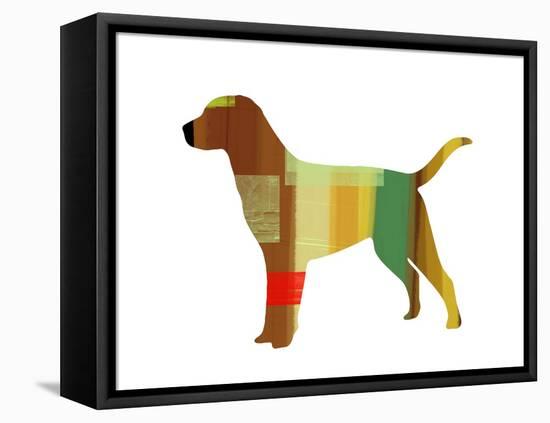 Labrador Retriever-NaxArt-Framed Stretched Canvas