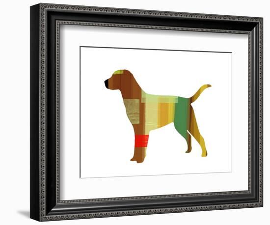 Labrador Retriever-NaxArt-Framed Premium Giclee Print