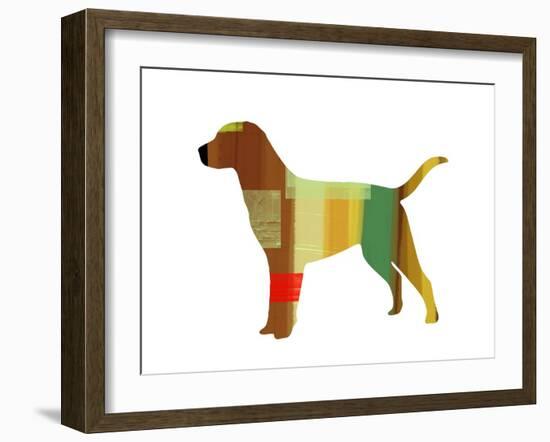 Labrador Retriever-NaxArt-Framed Art Print