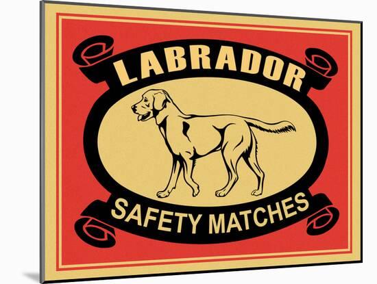 Labrador Safety Matches-Mark Rogan-Mounted Art Print