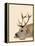 Labrador with Antlers-Fab Funky-Framed Stretched Canvas