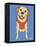 Labrador Yellow-Tomoyo Pitcher-Framed Premier Image Canvas