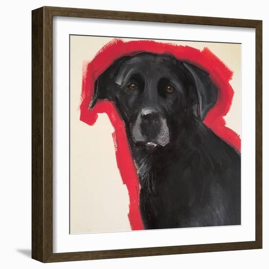 Labrador-Sally Muir-Framed Giclee Print