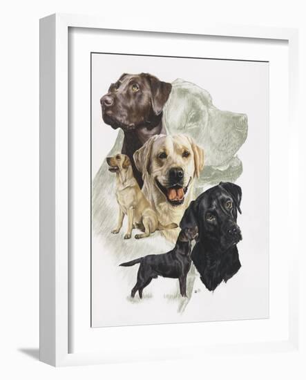 Labrador-Barbara Keith-Framed Giclee Print