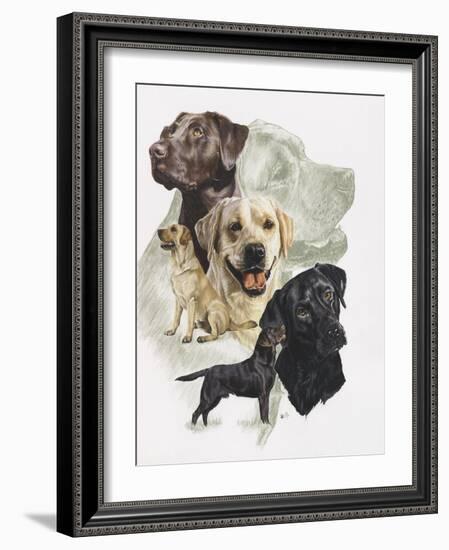 Labrador-Barbara Keith-Framed Giclee Print