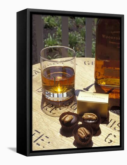 Labrot and Graham Distillery, Bourbon and Pecan Chocolate, Kentucky, USA-Michele Molinari-Framed Premier Image Canvas