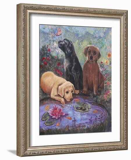 Labs-Judy Mastrangelo-Framed Giclee Print