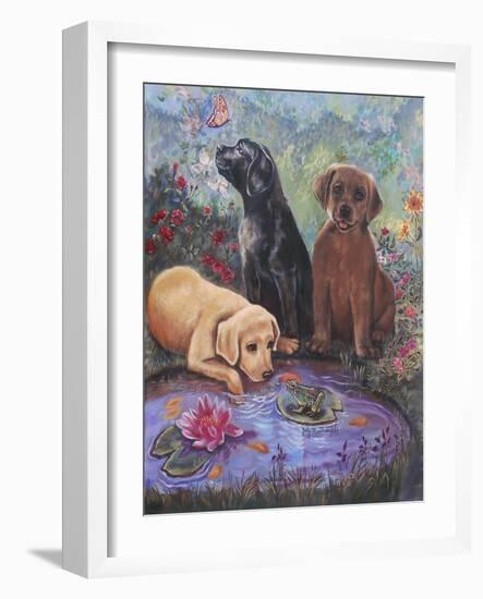 Labs-Judy Mastrangelo-Framed Giclee Print