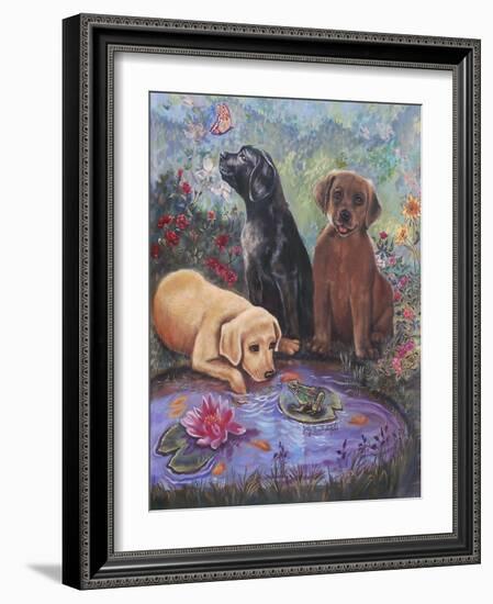 Labs-Judy Mastrangelo-Framed Giclee Print