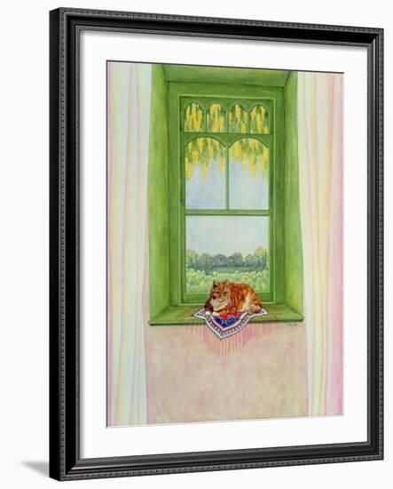 Laburnum Cat-Ditz-Framed Giclee Print