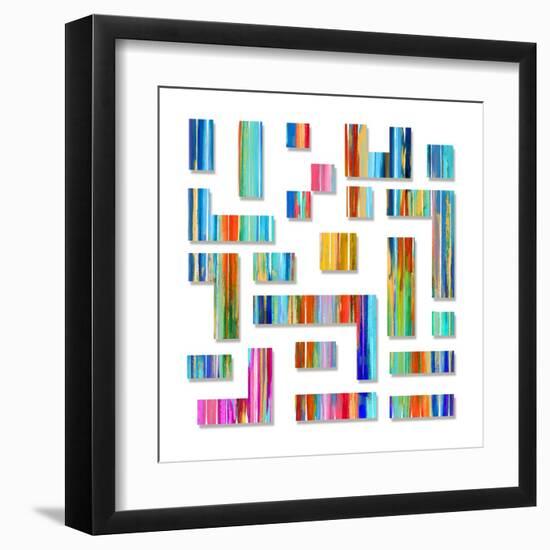 Labyrinth 7, 2024-David Moore-Framed Art Print