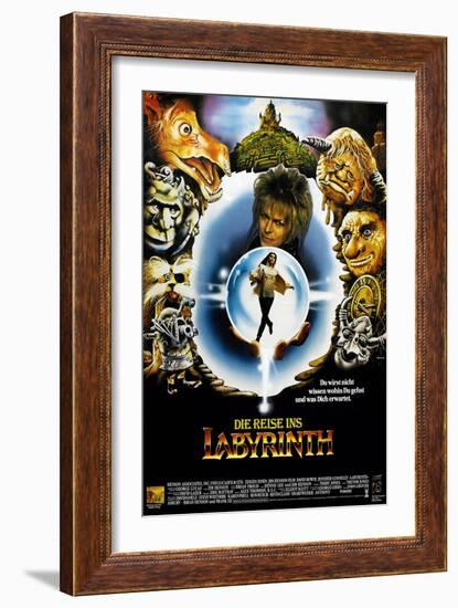 Labyrinth, (AKA Die Reise Ins Labyrinth), 1986-null-Framed Art Print