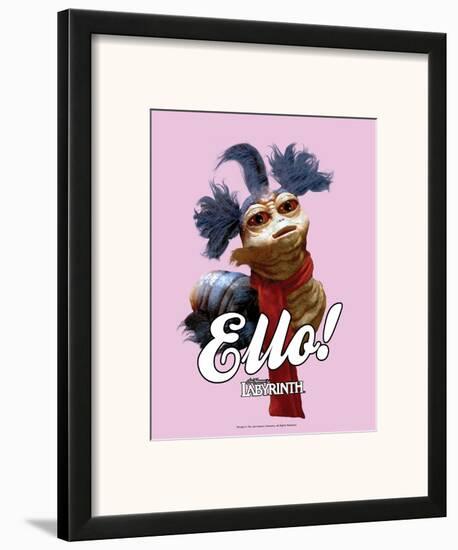 Labyrinth-Ello!-Jim Henson-Framed Art Print
