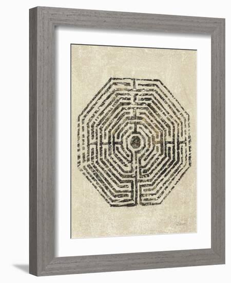 Labyrinth Vertical-Sue Schlabach-Framed Art Print