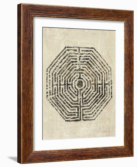 Labyrinth Vertical-Sue Schlabach-Framed Art Print