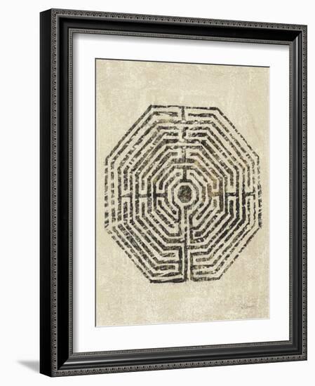 Labyrinth Vertical-Sue Schlabach-Framed Art Print