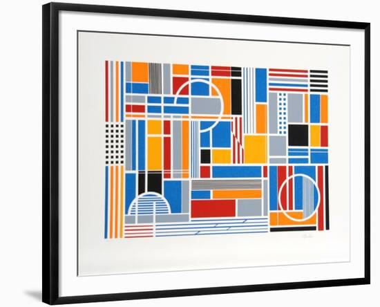 Labyrinth-Gisela Beker-Framed Limited Edition