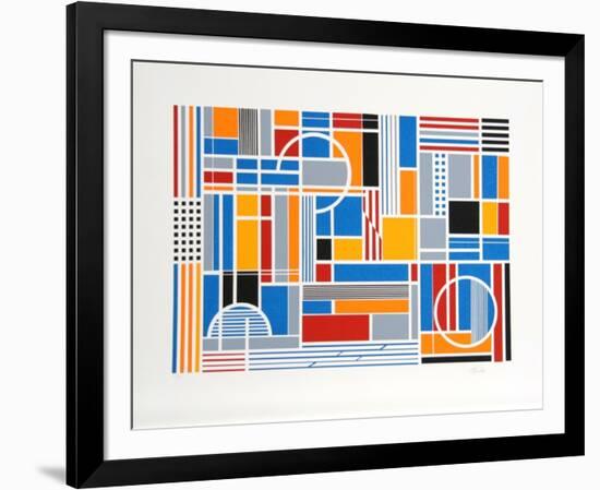 Labyrinth-Gisela Beker-Framed Limited Edition