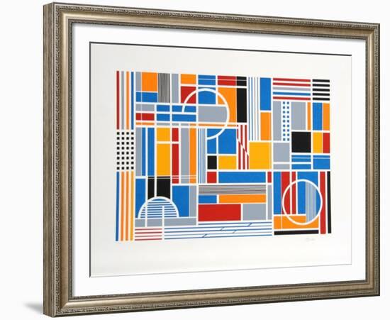 Labyrinth-Gisela Beker-Framed Limited Edition