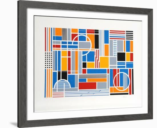 Labyrinth-Gisela Beker-Framed Limited Edition