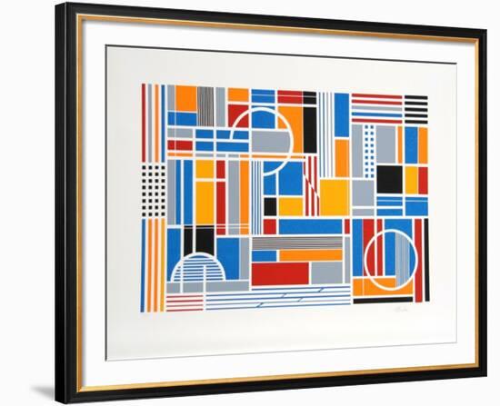 Labyrinth-Gisela Beker-Framed Limited Edition