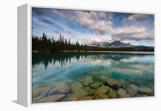 Lac Beauvert, Lac Beaufort, Canadian Rocky Mountains-Sonja Jordan-Framed Premier Image Canvas