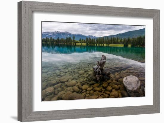 Lac Beauvert, Lac Beaufort, Canadian Rocky Mountains-Sonja Jordan-Framed Photographic Print