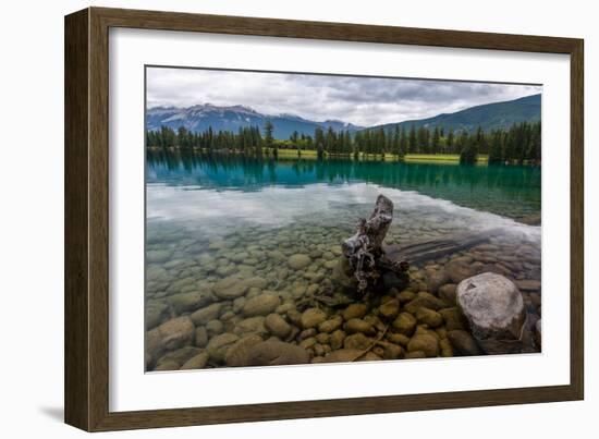 Lac Beauvert, Lac Beaufort, Canadian Rocky Mountains-Sonja Jordan-Framed Photographic Print