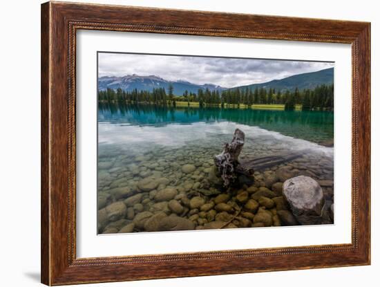 Lac Beauvert, Lac Beaufort, Canadian Rocky Mountains-Sonja Jordan-Framed Photographic Print