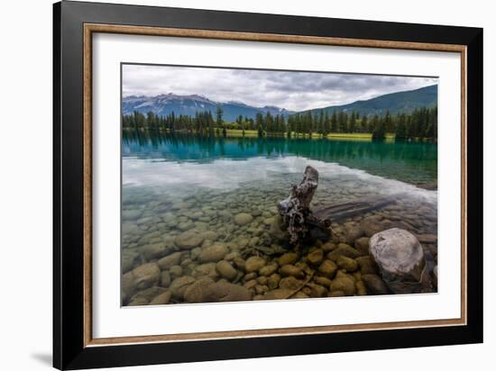 Lac Beauvert, Lac Beaufort, Canadian Rocky Mountains-Sonja Jordan-Framed Photographic Print