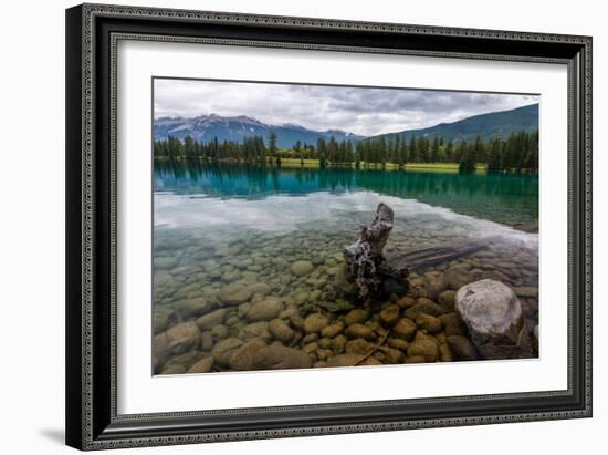 Lac Beauvert, Lac Beaufort, Canadian Rocky Mountains-Sonja Jordan-Framed Photographic Print