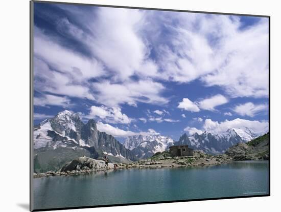 Lac Blanc (White Lake) and Mountains, Chamonix, Haute Savoie, Rhone-Alpes, French Alps, France-Ruth Tomlinson-Mounted Photographic Print