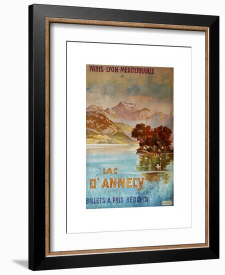 Lac D'Annecy III-null-Framed Premium Giclee Print