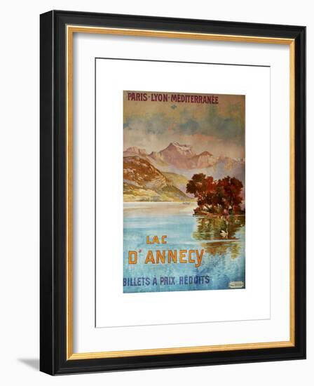 Lac D'Annecy III-null-Framed Premium Giclee Print