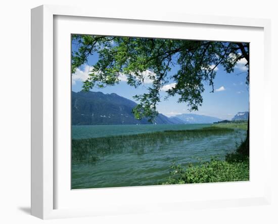 Lac Du Bourget, Near Aix Les Bains, Savoie, Rhone Alpes, France-Michael Busselle-Framed Photographic Print