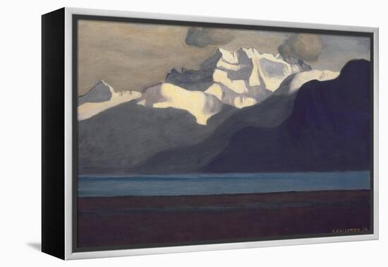 Lac Leman and Les Dents-Du-Midi, 1919-Félix Vallotton-Framed Premier Image Canvas